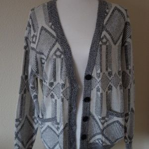 Printed Cardigan